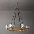 Demaret Crystal Round Chandelier 36'' - King Lamps