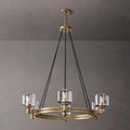 Demaret Crystal Round Chandelier 36'' - King Lamps