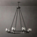 Demaret Crystal Round Chandelier 48'' - King Lamps