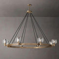 Demaret Crystal Round Chandelier 60'' - King Lamps