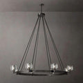 Demaret Crystal Round Chandelier 60'' - King Lamps