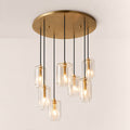 Lacore Clear Glass Cluster Chandelier