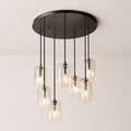 Lacore Clear Glass Cluster Chandelier