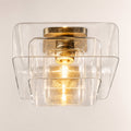 Lacore Clear Glass Flushmount