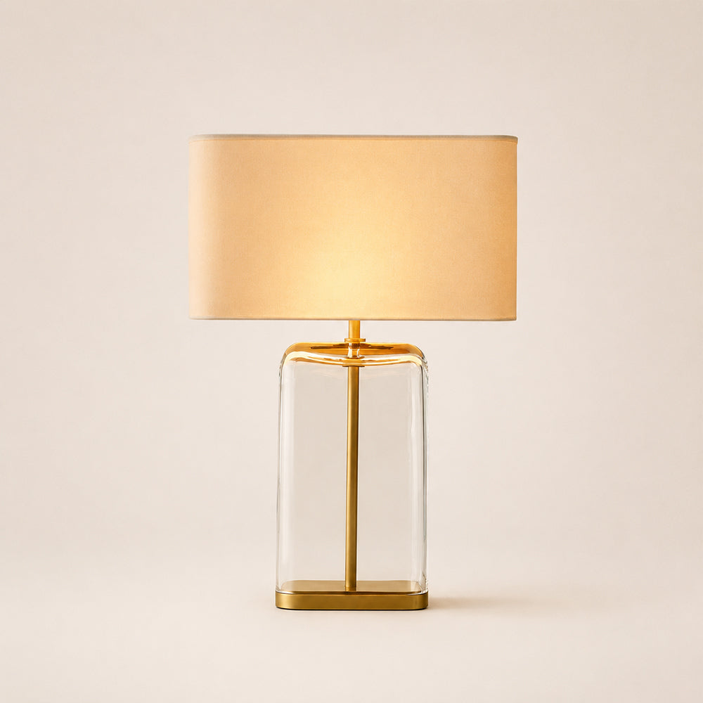 Lacore Clear Glass Table Lamp