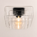 Lacore Clear Glass Flushmount