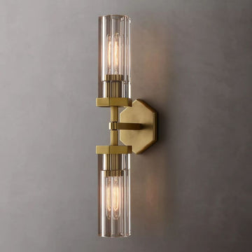 Lambert Hexagonal Double Sconce - King Lamps