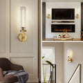 Lambert Hexagonal Double Sconce - King Lamps