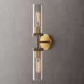 Lambert Knurled Double Sconce - King Lamps