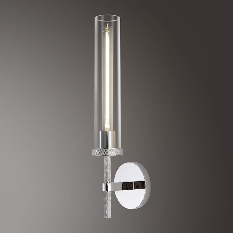 Lambert Knurled Single Sconce - King Lamps