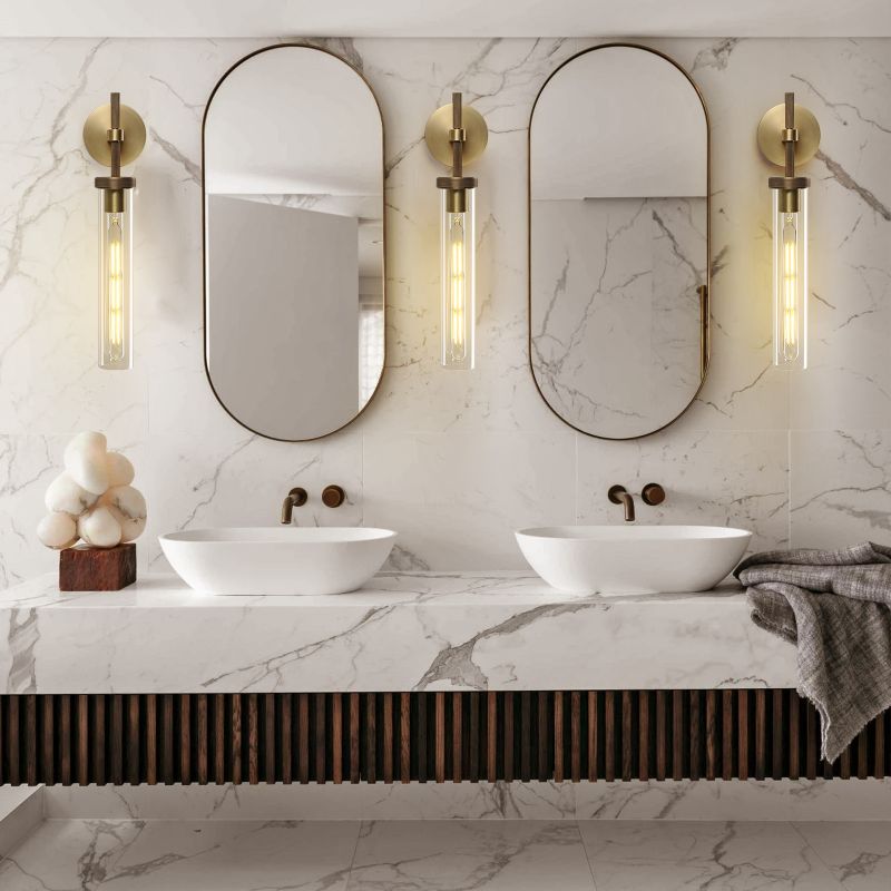 Lambert Knurled Single Sconce - King Lamps