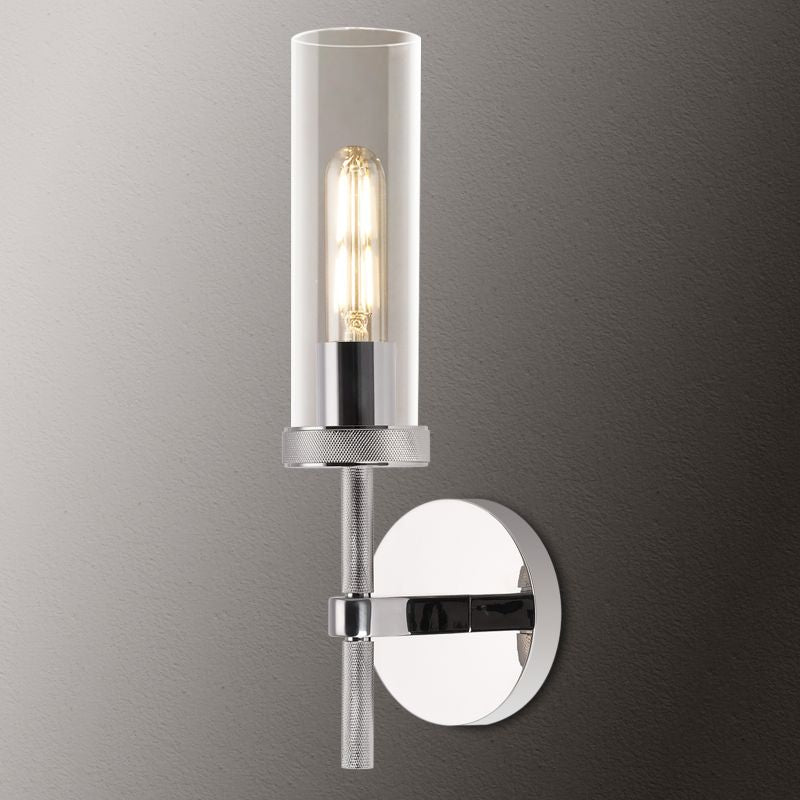 Lambert Knurled Single Sconce - King Lamps