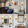 Lambert Knurled Single Sconce - King Lamps