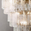 Lattice Multi-Layer Round Living Room Chandelier 47
