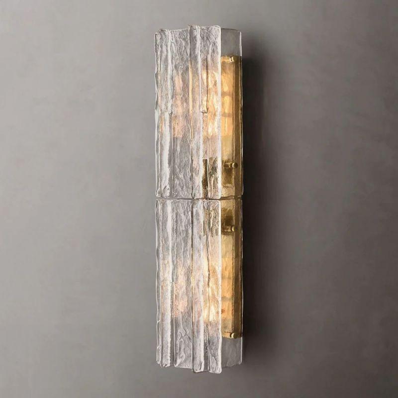 Lattice Crystal Sconce 30"H - King Lamps
