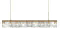Leyland Crystal Rectangular Chandelier 60''72'' - King Lamps