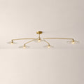 Lilia Clear Glass Flushmount
