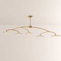 Lilia Clear Glass Linear Chandelier