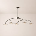 Lilia Clear Glass Linear Chandelier