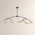 Lilia Clear Glass Round Chandelier