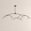 Lilia Clear Glass Round Chandelier