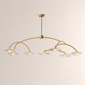Lilia Clear Glass Round Chandelier