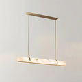 Modern Linear Alabaster Chandelier - King Lamps