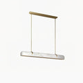 Modern Linear Alabaster Chandelier - King Lamps