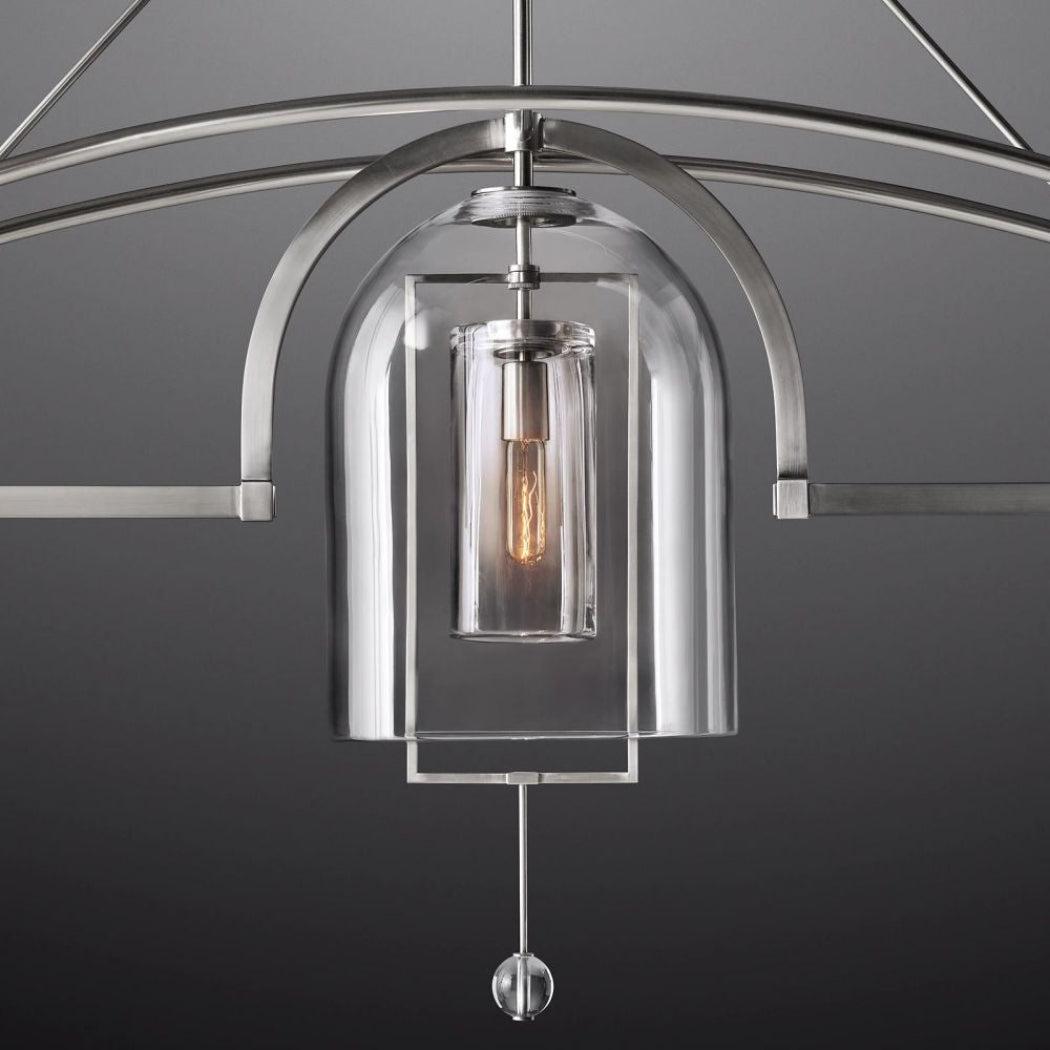 Fulcrum Linear Chandelier 61" 3 Lights - King Lamps