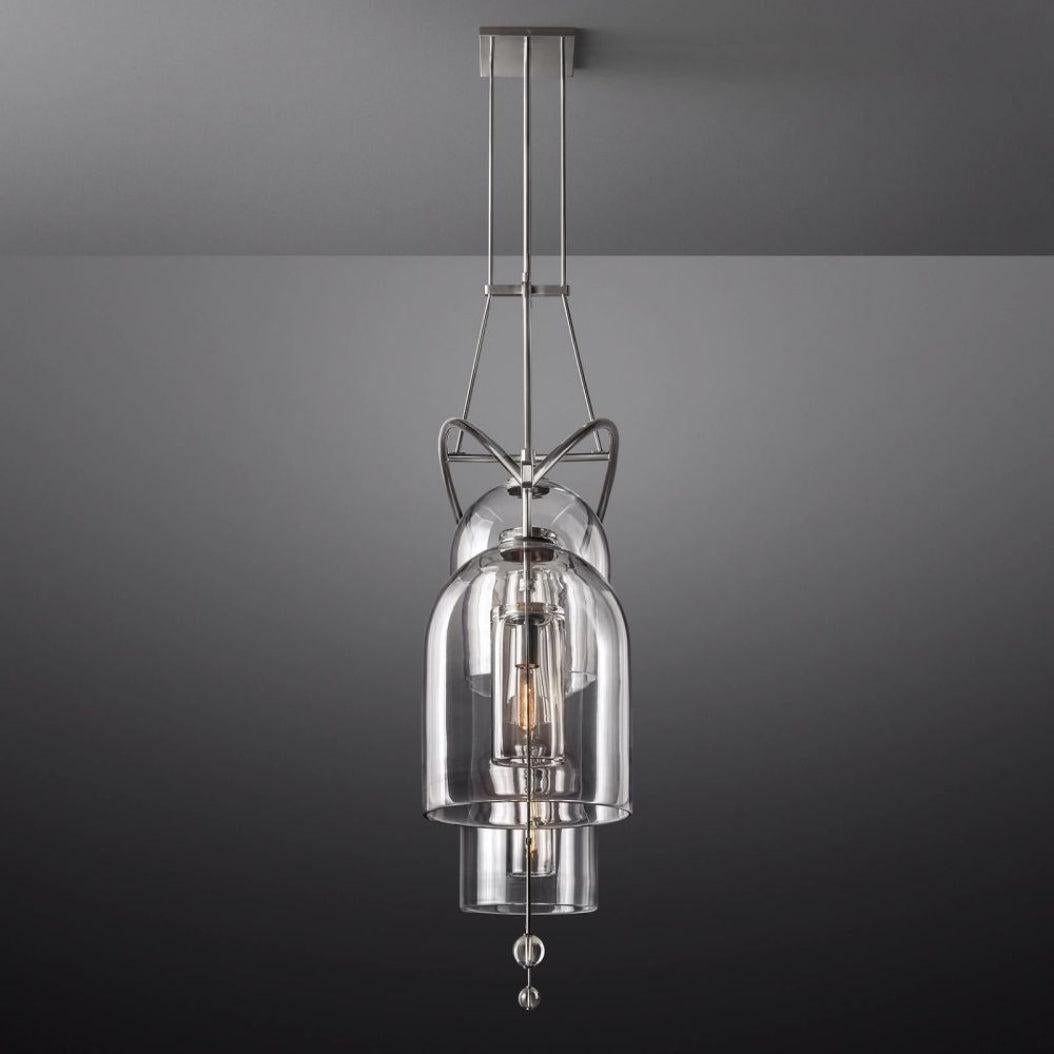 Fulcrum Linear Chandelier 85" 3-Lights - King Lamps