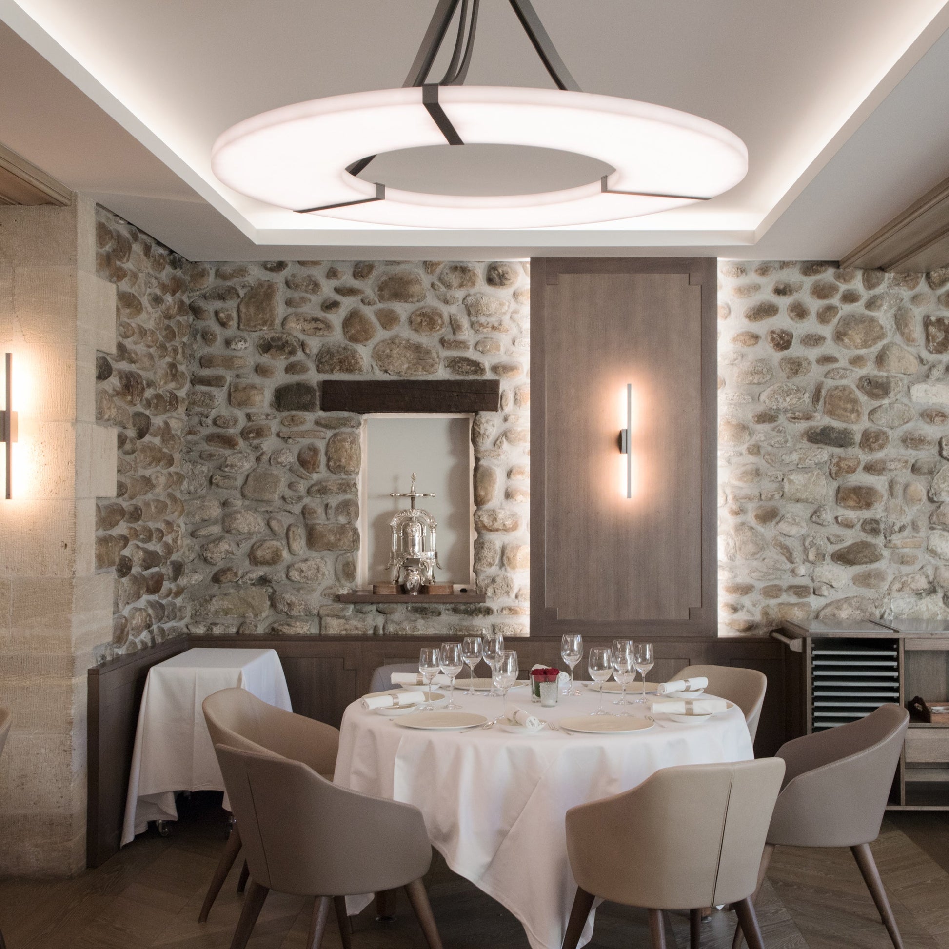 Luxembourg Alabaster Chandelier