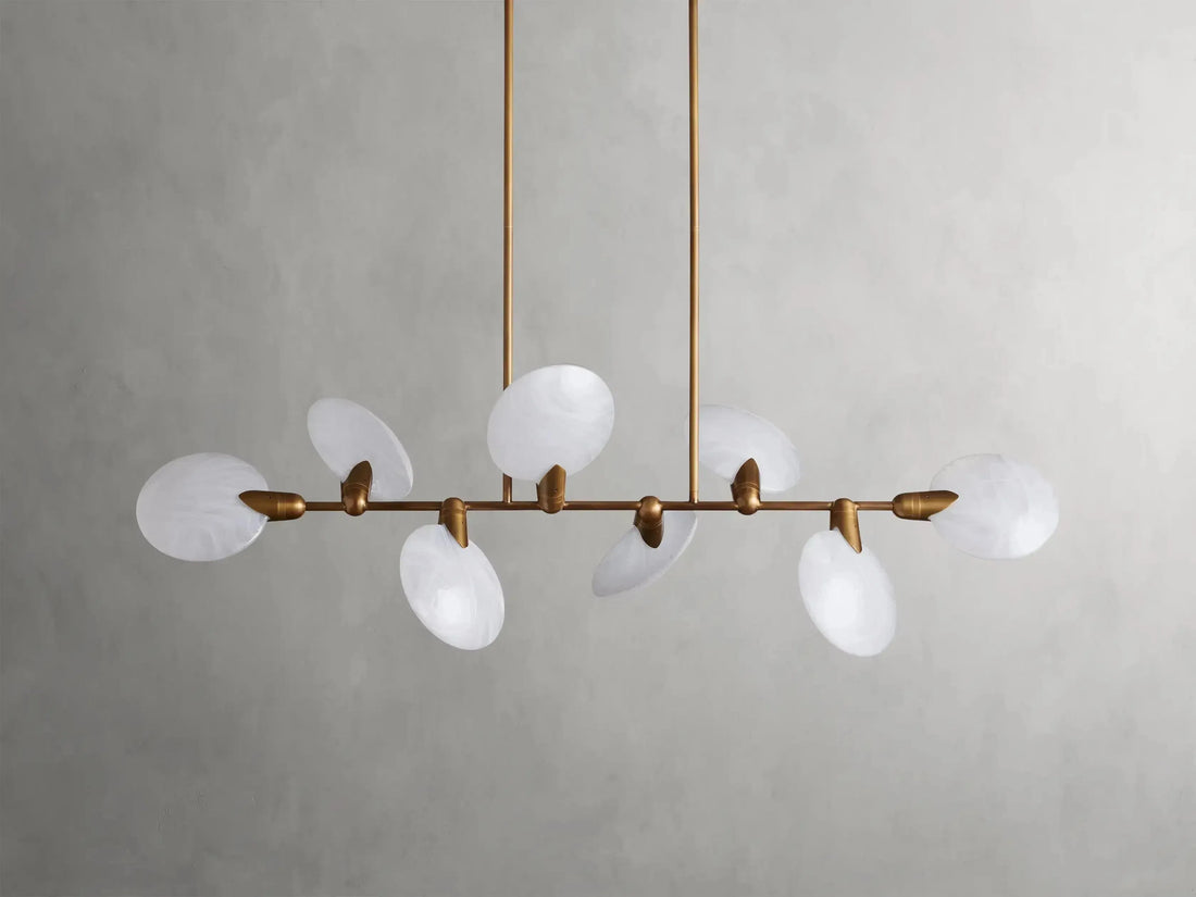 Lyla Linear Chandelier 62''74'' - King Lamps