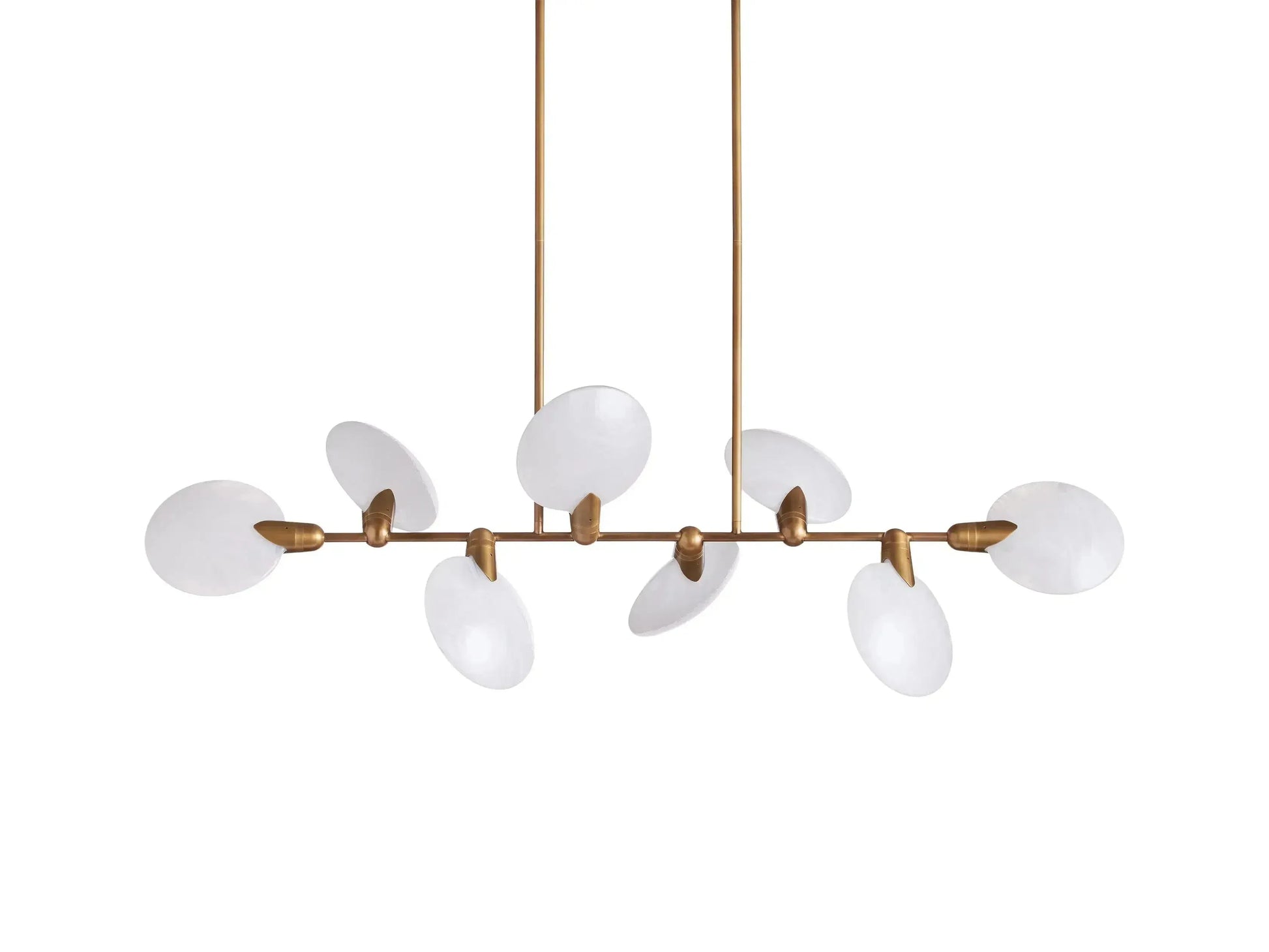 Lyla Linear Chandelier 62''74'' - King Lamps