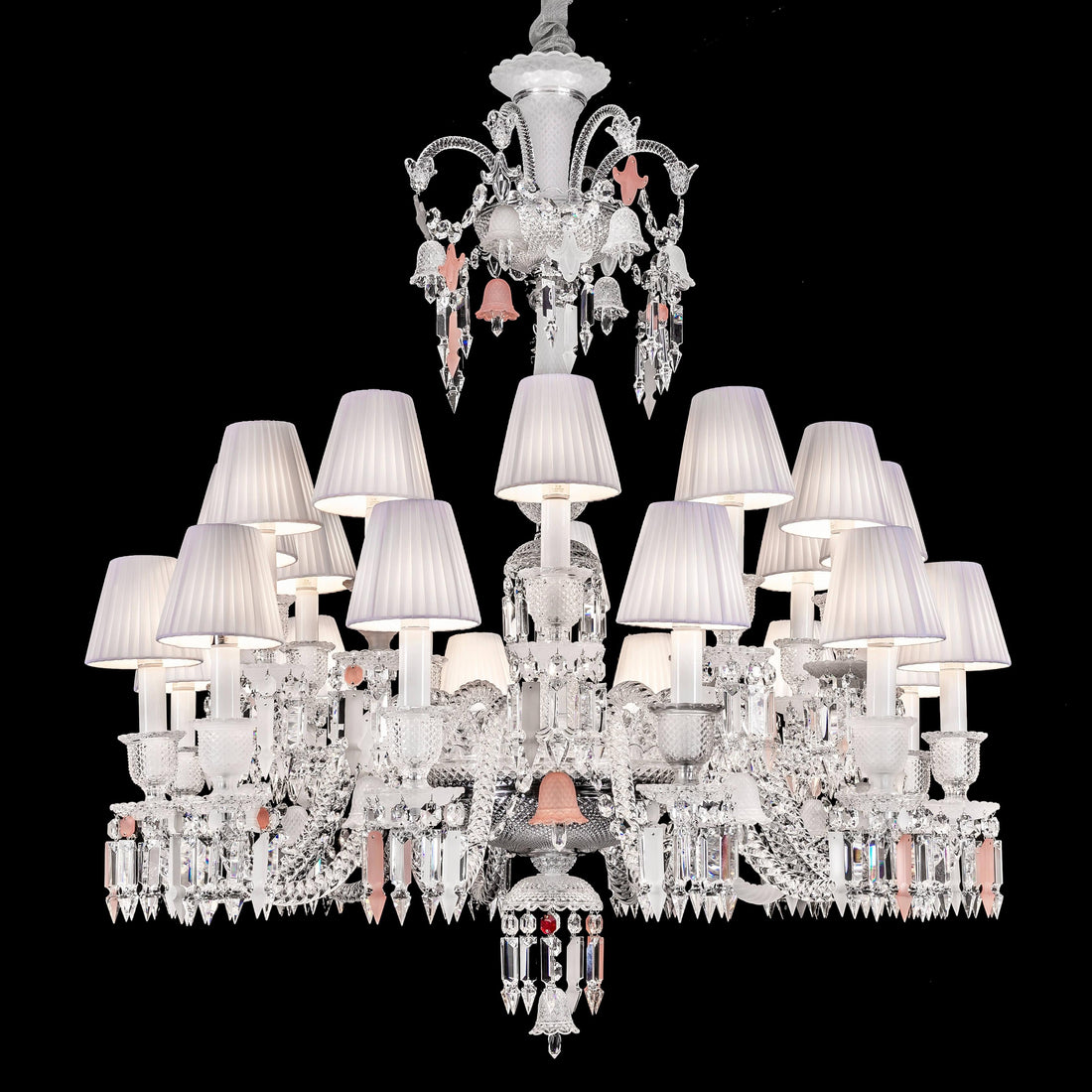 Baccarat Short Neck Zenith Crystal Chandelier - King Lamps
