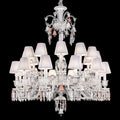 Baccarat Short Neck Zenith Crystal Chandelier - King Lamps