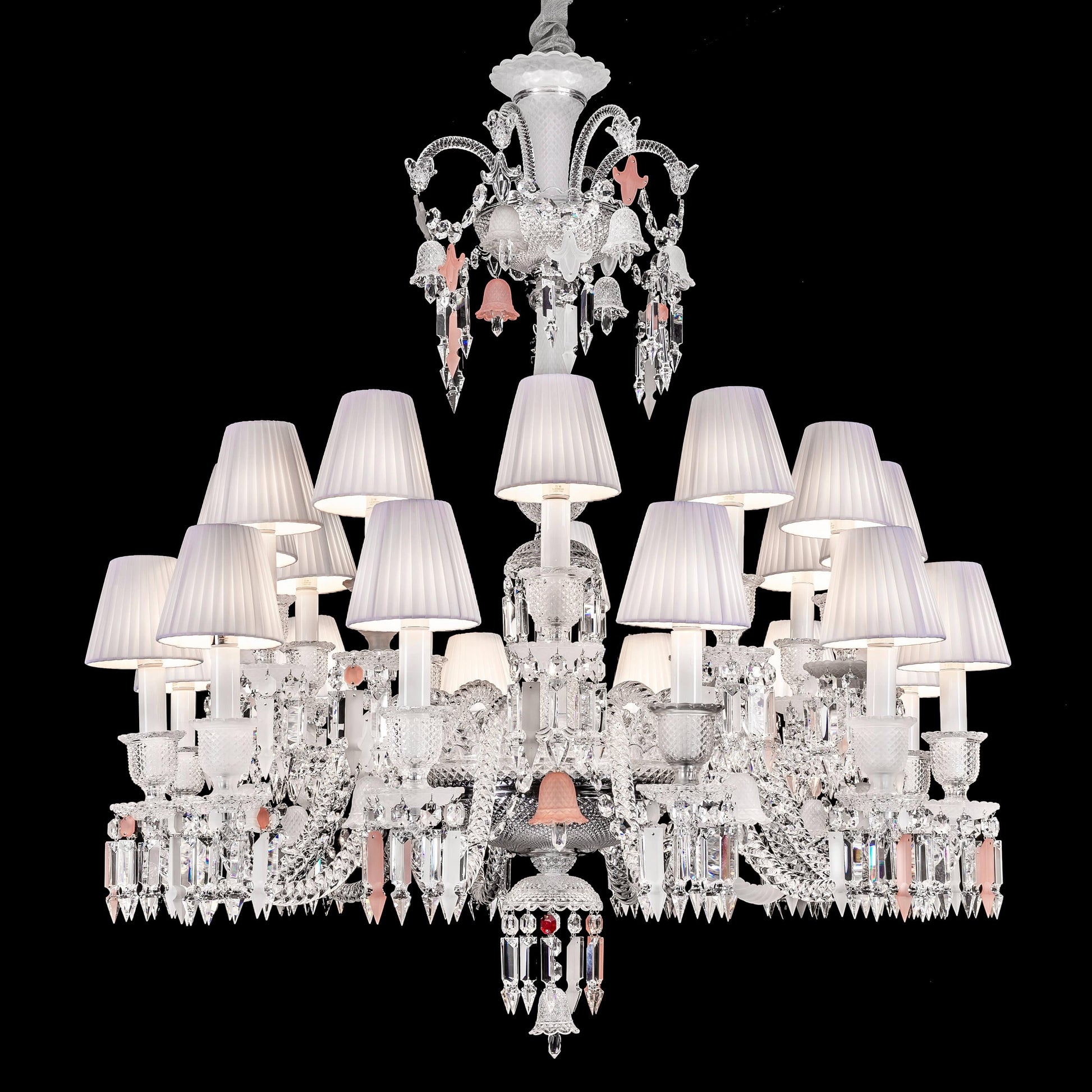 Baccarat Short Neck Zenith Crystal Chandelier - King Lamps