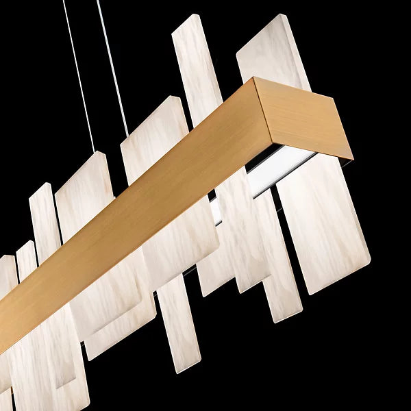 Acpog LED Linear Suspension Chandelier - King Lamps