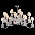 Baccarat Luxury Ellipse Crystal Chandelier - King Lamps