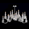 Baccarat Luxury Ellipse Crystal Chandelier - King Lamps