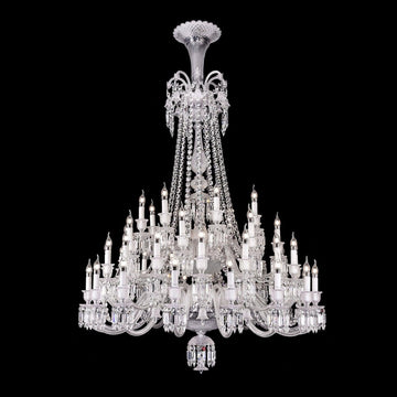 Traditional Luxury Baccarat Zenith Crystal Chandelier - King Lamps