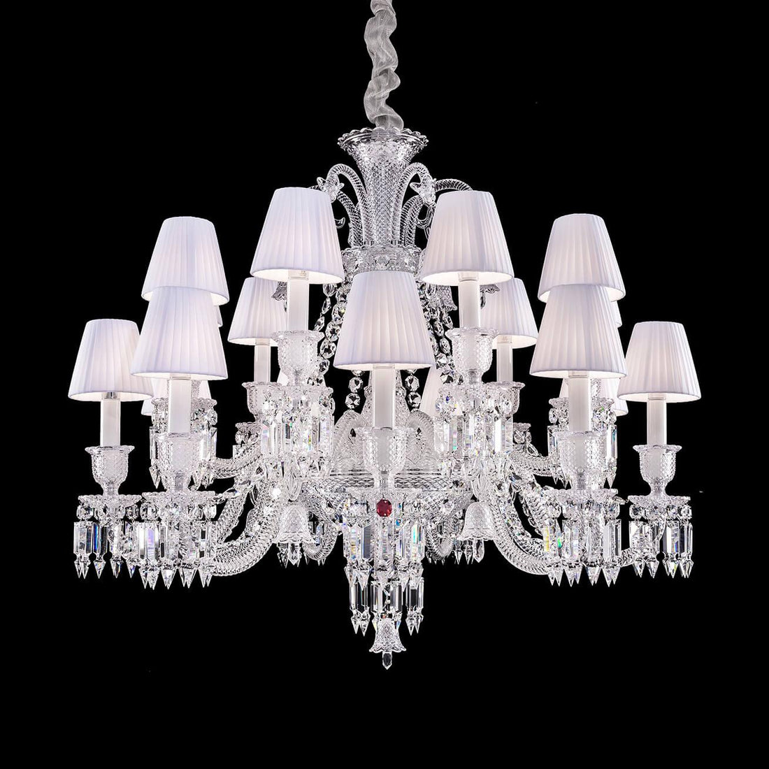 Luxury Baccarat Style Zenith Crystal Chandelier - King Lamps