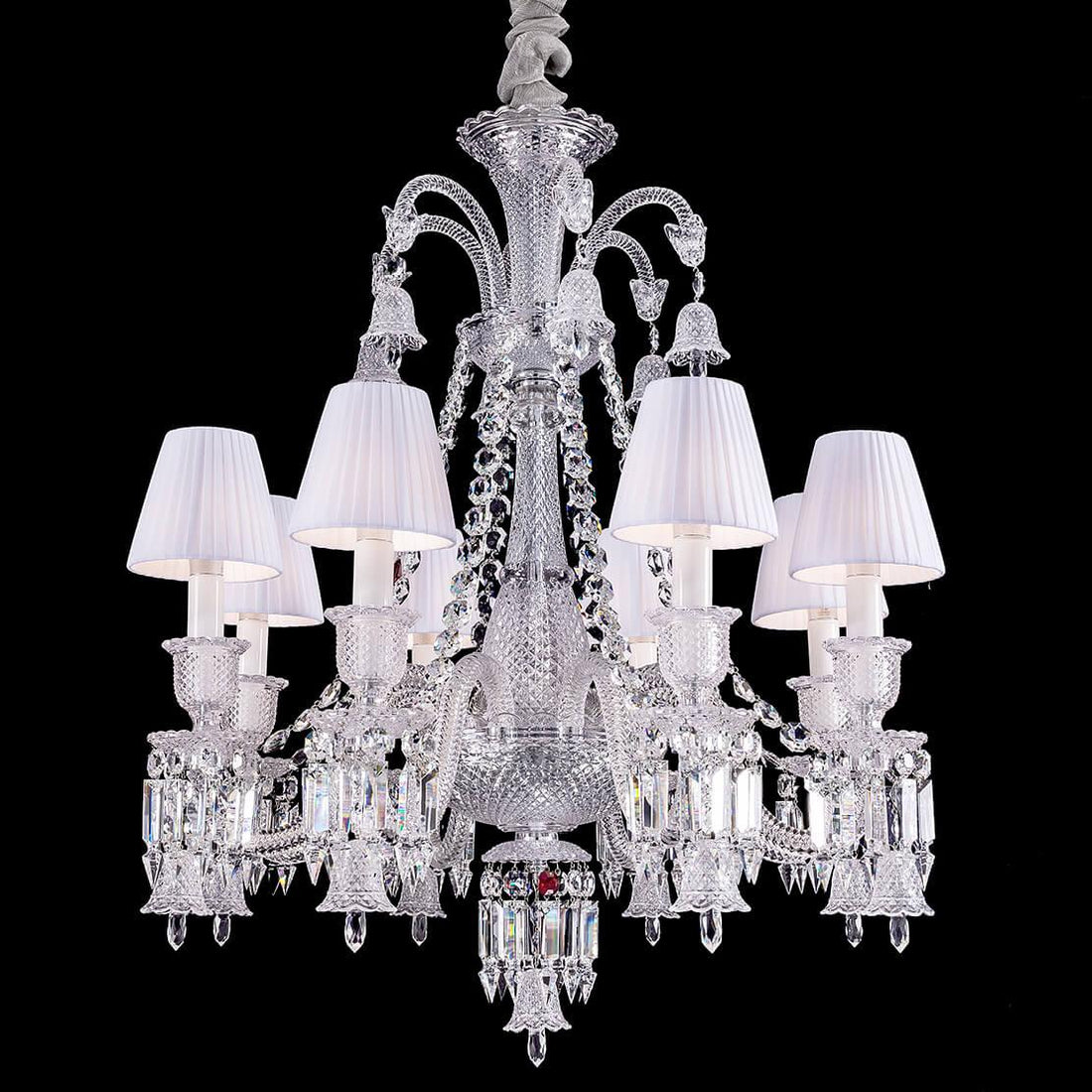 Classic Baccarat Zenith Crystal Chandelier - King Lamps