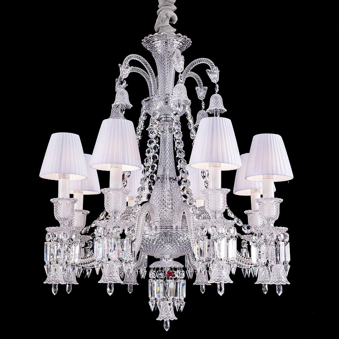 Classic Baccarat Zenith Crystal Chandelier - King Lamps