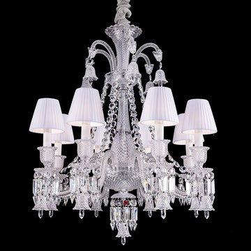 Classic Baccarat Zenith Crystal Chandelier - King Lamps