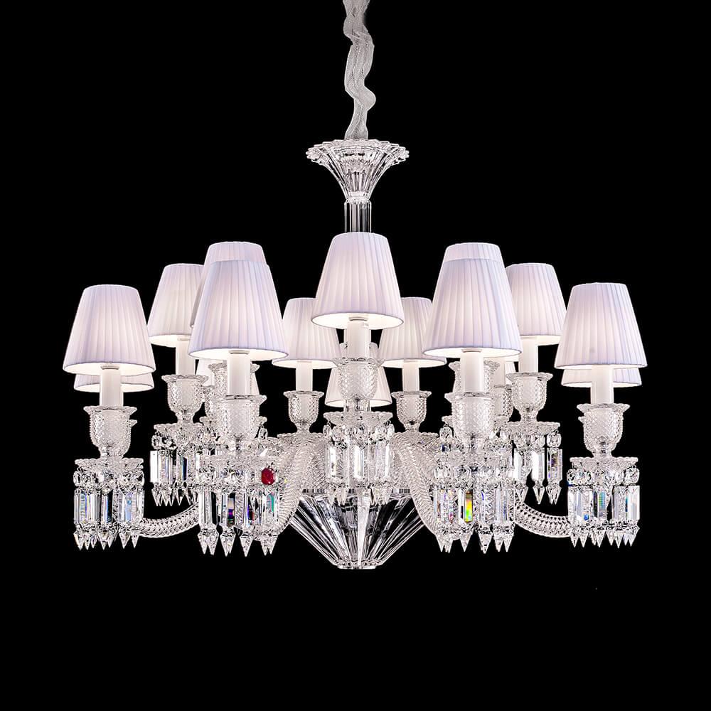 Baccarat short Zenith Crystal Chandelier - King Lamps
