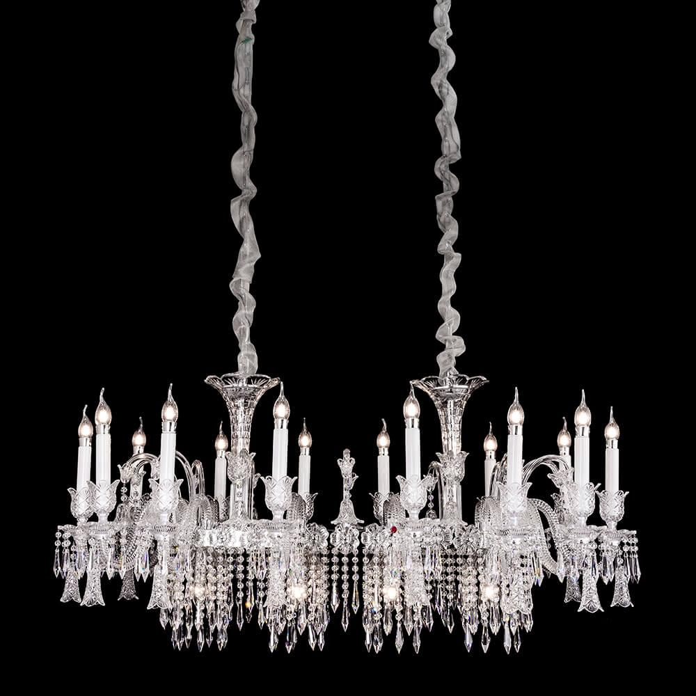 Bell Dining Crystal Baccarat chandelier - King Lamps