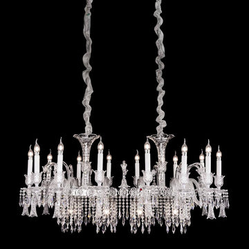 Bell Dining Crystal Baccarat chandelier - King Lamps