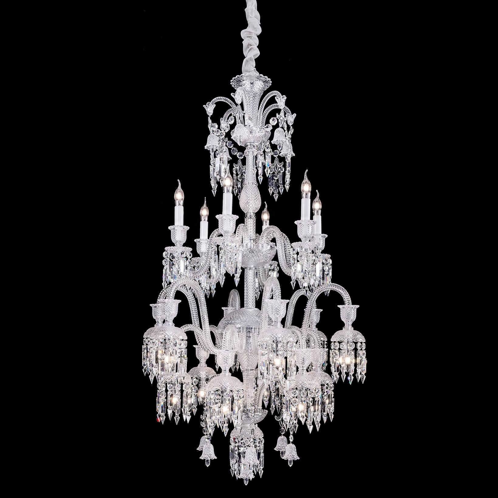 Luxury Solstice Baccarat Crystal Chandelier - King Lamps
