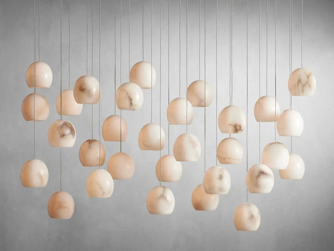 Arica Rectangular Chandelier 15/30 Light - King Lamps