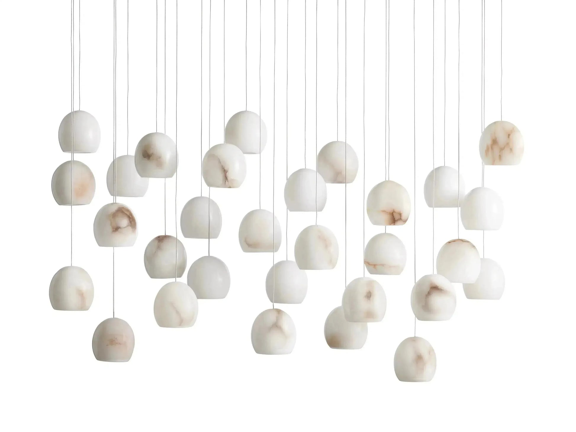 Arica Rectangular Chandelier 15/30 Light - King Lamps